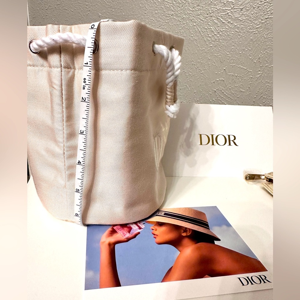 Dior Cosmetic Pouch| Dior Make-up Pouch | Catch All Pouch | SET OF 2 - Picture 7 of 8